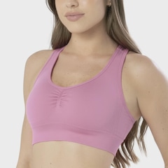 Top Selene Fitness Sem Costura - Feminina - Foto 2