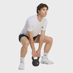 Camiseta adidas Workout Base - Masculina - Foto 3