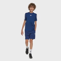 Camiseta Essentials adidas Três Listras - Infantil - Foto 4