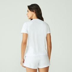 Camiseta Fila Regular V Basic Classic Feminina - Foto 2