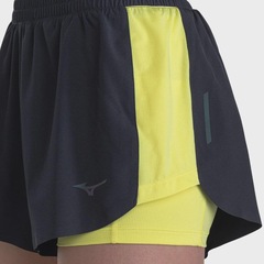 Short Mizuno High 2 X 1 Corrida Feminino - Foto 2