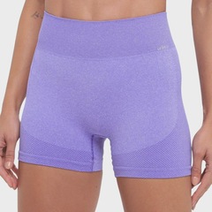 Short Feminino Selene Fitness Levanta Bumbum Sem Costura - Foto 1
