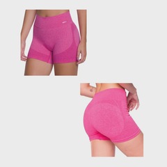 Short Feminino Selene Fitness Levanta Bumbum Sem Costura - Foto 3