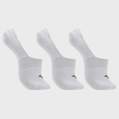 Meia Basic Cano Invisível 3 Pares Mizuno - Foto 1