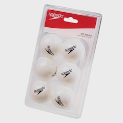 Kit Speedo 6 Bolas Para Tênis de Mesa - Foto 2