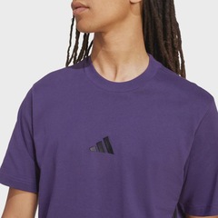 Camiseta adidas Essentials 3 Listras Malha Simples - Masculina - Foto 5