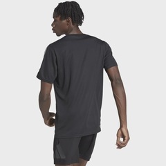Camiseta adidas Essential Treino 3 Listras - Masculino - Foto 4
