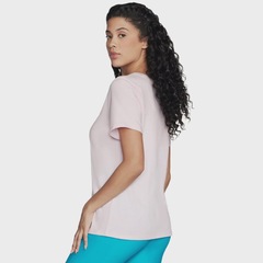 Camiseta Skechers Pacific Palms Diamond Feminina - Foto 2