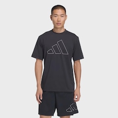 Camiseta adidas Workout Big Logo Essentials Masculina - Foto 1