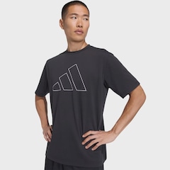Camiseta adidas Workout Big Logo Essentials Masculina - Foto 2