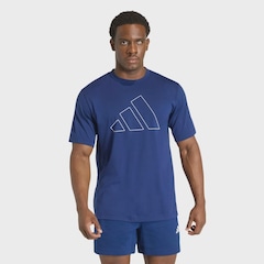 Camiseta adidas Workout Big Logo Essentials Masculina - Foto 1