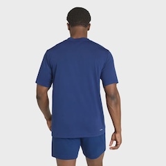 Camiseta adidas Workout Big Logo Essentials Masculina - Foto 4
