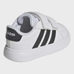 Tênis adidas Grand Court 3.0 Bubble Infantil - Foto 2