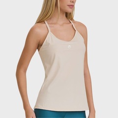 Camiseta Regata Caju Brasil Light Alças Finas Clássica Feminina - Foto 1