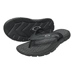 Chinelo Oakley Operative Heritage Jet Black - Masculino - Foto 3