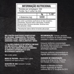 L-Glutamina 1Kg 100% Pura Suplemento Nutricional - Soldiers Nutrition - Foto 2
