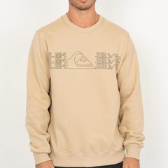 Moletom Masculino Careca Big Block WT26 Quiksilver - Foto 1