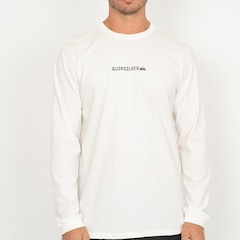 Camiseta Quiksilver Manga Longa Clicker WT26  - Masculina - Foto 1