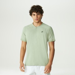 Camisa Polo Fila Raglan Court Ease Masculina - Foto 1
