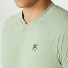 Camisa Polo Fila Raglan Court Ease Masculina - Foto 4