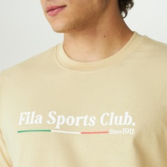 Camiseta Fila Regular Graphic Masculina - Foto 4