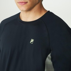 Camiseta Fila Grid Match Masculina - Foto 4