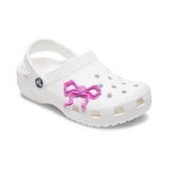 Jibbitz™ Meta Jelly Laço Rosa Único - Unissex - Foto 2