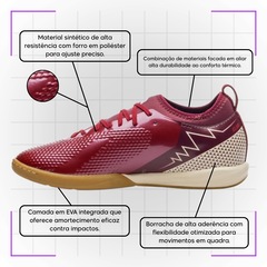 Chuteira de Futsal Adulta Adamant Top Speed Club - Umbro - Foto 3