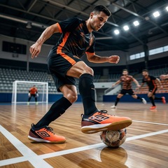 Chuteira de Futsal Adulta Adamant Top Speed Club - Umbro - Foto 2