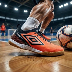 Chuteira de Futsal Adulta Adamant Top Speed Club - Umbro - Foto 7