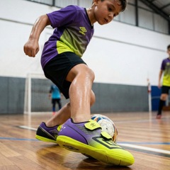 Chuteira de Futsal Infantil Velocita - Umbro - Foto 2