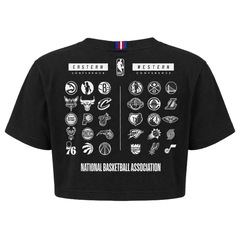 Camiseta Cropped NBA Essence - Feminino - Foto 2