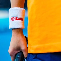 Par de Munhequeira Wilson Wristband Beach Tennis -Adulto - Foto 5