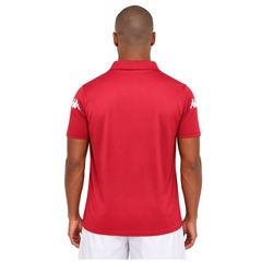 Camiseta Polo Kappa Wayne Bordo - Masculina - Foto 2