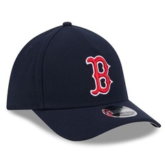 Boné Unissex New Era M-Crown Boston Red Sox Aba Curva - Foto 2