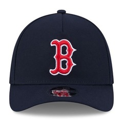 Boné Unissex New Era M-Crown Boston Red Sox Aba Curva - Foto 5