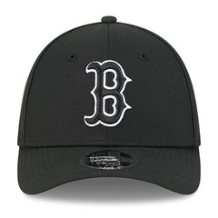 Boné Adulto New Era M-Crown Boston Red Sox Poly Aba Curva - Foto 2