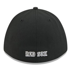 Boné Adulto New Era M-Crown Boston Red Sox Poly Aba Curva - Foto 4