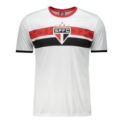 Camiseta do São Paulo Braziline Stencil - Masculina - Foto 1