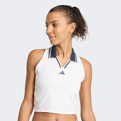 Camiseta Regada adidas Tennis Crop Tank Pro - Feminino - Foto 5