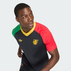 Camisa II pré-jogo Jamaica 26 x Bob Marley adidas Masculino - Foto 6