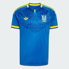 Camisa da Ucrânia II 2026 Adidas Masculina - Foto 2