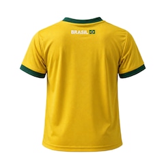 Camisa do Flamengo Pairar Edição Especial Brasil Braziline - Infantil - Foto 2