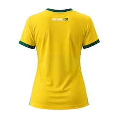 Camisa do Flamengo Pairar Edição Especial Brasil Braziline - Feminina - Foto 4