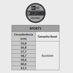 Boné Adulto New Era 9Forty New York Yankes Aba Curva - Foto 6