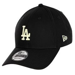 Boné Adulto New Era 9Forty Los Angeles Dodgers MLB Aba Curva - Foto 1