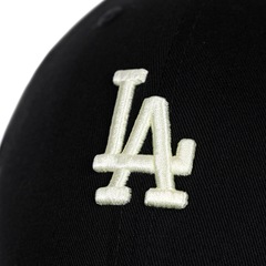 Boné Adulto New Era 9Forty Los Angeles Dodgers MLB Aba Curva - Foto 7