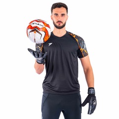 Camisa Poker Goleiro Manga Curta Sublimada Sentinela - Masculino - Foto 2