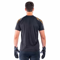 Camisa Poker Goleiro Manga Curta Sublimada Sentinela - Masculino - Foto 4