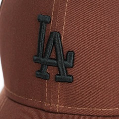 Boné Adulto New Era 9Forty Los Angeles Dodgers MLB Aba Curva - Foto 6